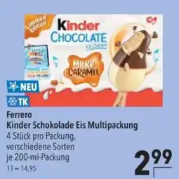 Citti Ferrero kinder schokolade eis multipackung tilbud
