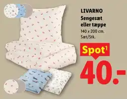 Lidl LIVARNO Sengesæt eller tæppe tilbud