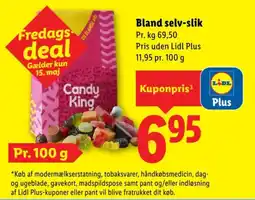 Lidl Bland selv-slik tilbud