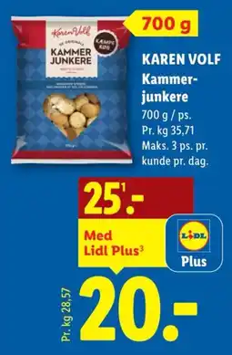 Lidl KAREN VOLF Kammer- junkere tilbud