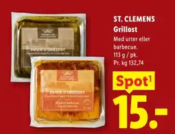 Lidl ST. CLEMENS Grillost tilbud