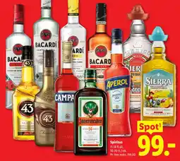Lidl Spiritus tilbud