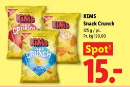 Lidl KIMS Snack Crunch tilbud