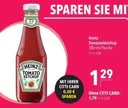 Citti Heinz Tomatenketchup tilbud