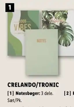 Lidl CRELANDO Notesbøger tilbud