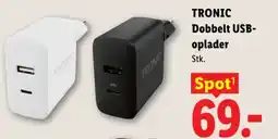 Lidl TRONIC Dobbelt USB- oplader tilbud