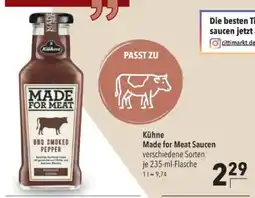 Citti Kühne Made for Meat Saucen tilbud