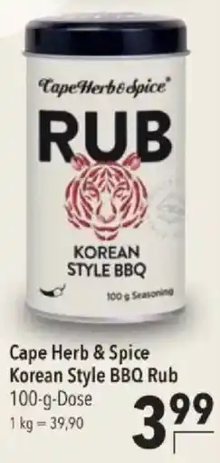 Citti Cape Herb & Spice Korean Style BBQ Rub tilbud