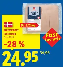 Lidl MADVÆRKET Flæskesteg tilbud