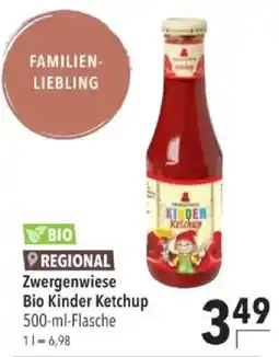 Citti Zwergenwiese Bio Kinder Ketchup tilbud
