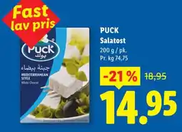 Lidl PUCK Salatost tilbud
