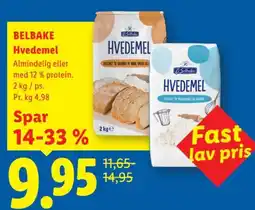 Lidl BELBAKE Hvedemel tilbud