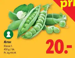 Lidl Ærter tilbud