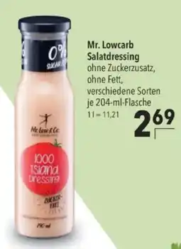 Citti Mr. Lowcarb Salatdressing tilbud