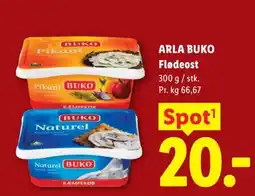 Lidl ARLA Buko Flødeost tilbud