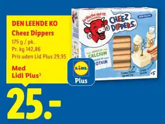 Lidl DEN LEENDE KO Cheez Dippers tilbud