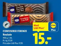 Lidl CONFISERIE FIRENZE Roulade tilbud