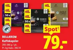 Lidl BELLAROM Kaffekapsler tilbud