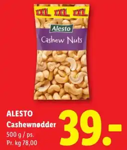 Lidl ALESTO Cashewnødder tilbud