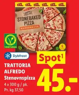 Lidl TRATTORIA ALFREDO Stenovnspizza tilbud