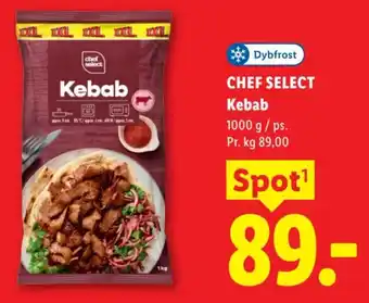 Lidl CHEF SELECT Kebab tilbud