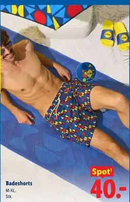 Lidl Badeshorts tilbud