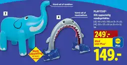 Lidl PLAYTIVE® XXL oppustelig vandsprinkler tilbud
