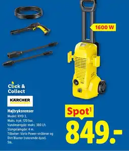 Lidl KÄRCHER Højtryksrenser tilbud