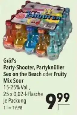 Citti GRAFT'S Party-shooter, partyknüller sex on the beach oder fruity mix sour tilbud