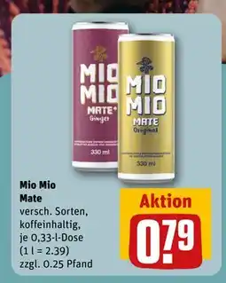 REWE DE Mio Mio Mate, EUR 0.79 tilbud