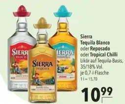 Citti SIERRA TEQUILA Blanco oder reposado oder tropical chilli tilbud