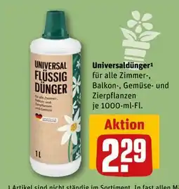 REWE DE Universaldünger¹, EUR 2.29 tilbud