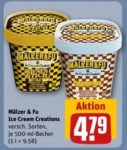 REWE DE Mälzer & Fu Ice Cream Creations, EUR 4.79 tilbud
