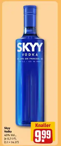 REWE DE Skyy Vodka, EUR 9.99 tilbud