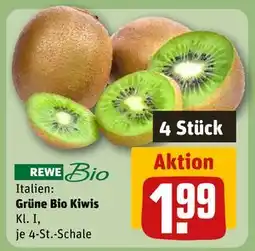 REWE DE Grüne Bio Kiwis, EUR 1.99 tilbud