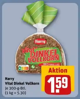 REWE DE Harry Vital Dinkel Vollkorn, EUR 1.59 tilbud