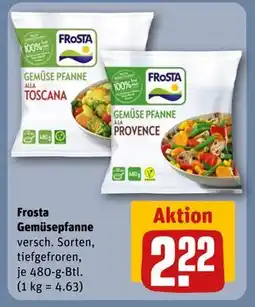 REWE DE Frosta Gemüsepfanne, EUR 2.22 tilbud