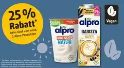 REWE DE 25% Rabatt* beim Kauf von mind 2 Alpro Produkten tilbud