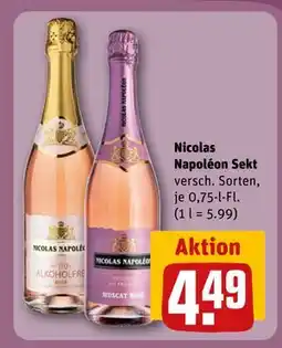 REWE DE Nicolas Napoléon Sekt, EUR 4.49 tilbud