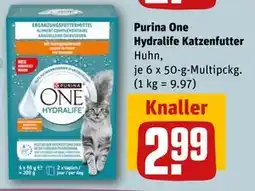 REWE DE Purina One Hydralife Katzenfutter, EUR 2.99 tilbud