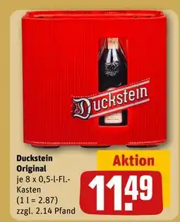REWE DE Duckstein Original, EUR 11.49 tilbud