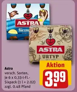 REWE DE Astra, EUR 3.99 tilbud