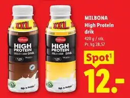 Lidl MILBONA High Protein drik tilbud
