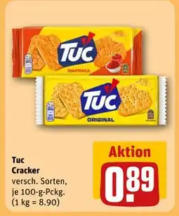 REWE DE Tuc Cracker, EUR 0.89 tilbud