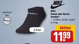 REWE DE NIKE Damen oder Herren Sneaker, EUR 11.99 tilbud