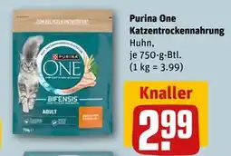 REWE DE Purina One Katzentrockennahrung, EUR 2.99 tilbud