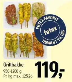 Føtex Grillbakke tilbud