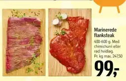 Føtex Marinerede flanksteak tilbud