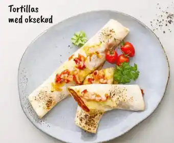 Føtex Tortillas med oksekød tilbud