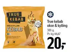 Føtex True kebab okse & kylling tilbud